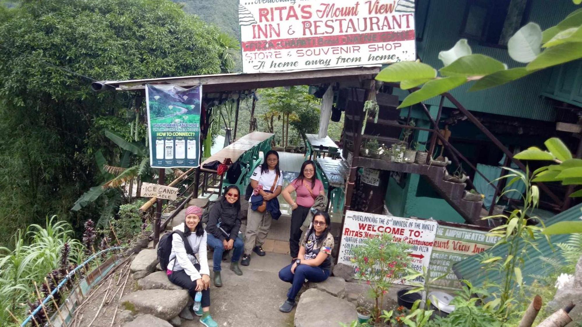 Batad Rita'S Mount View Inn And Restaurant Банаю Экстерьер фото